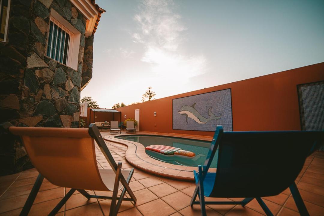 Villa Morada Sonneland Con Piscina Privada Climatizada Maspalomas  Zewnętrze zdjęcie