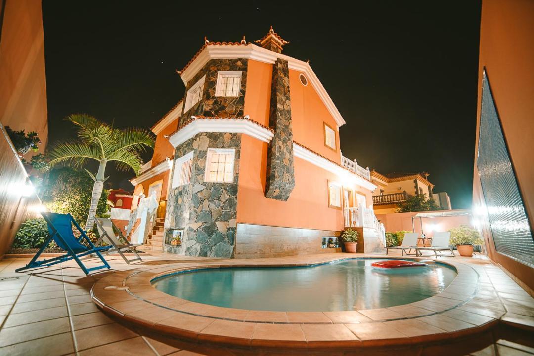 Villa Morada Sonneland Con Piscina Privada Climatizada Maspalomas  Zewnętrze zdjęcie